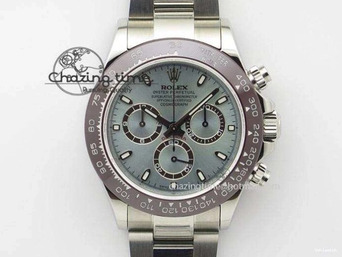 EWF SS Dial RG Yacht-Master Brown RG Bracelet 1:1 Edition Best on 126621 SS A3235 0409